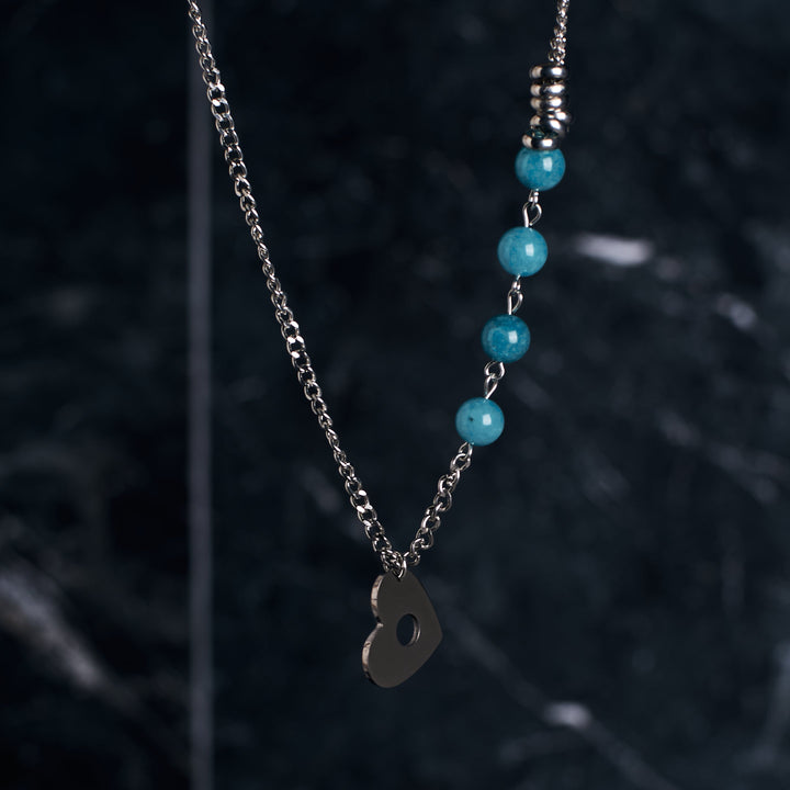 Aqua Allure Charm Necklace