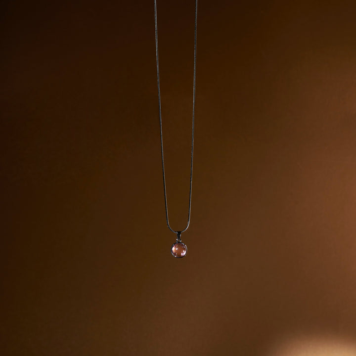 Moon Stone Healing Silver Chain