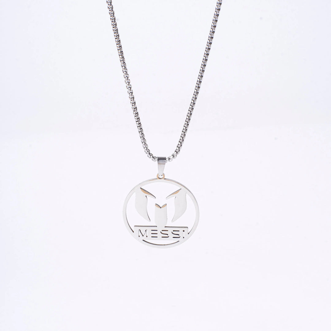 Messi Silver Pendant