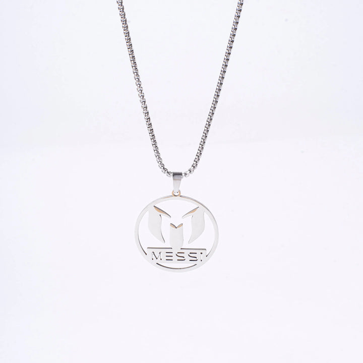 Messi Silver Pendant