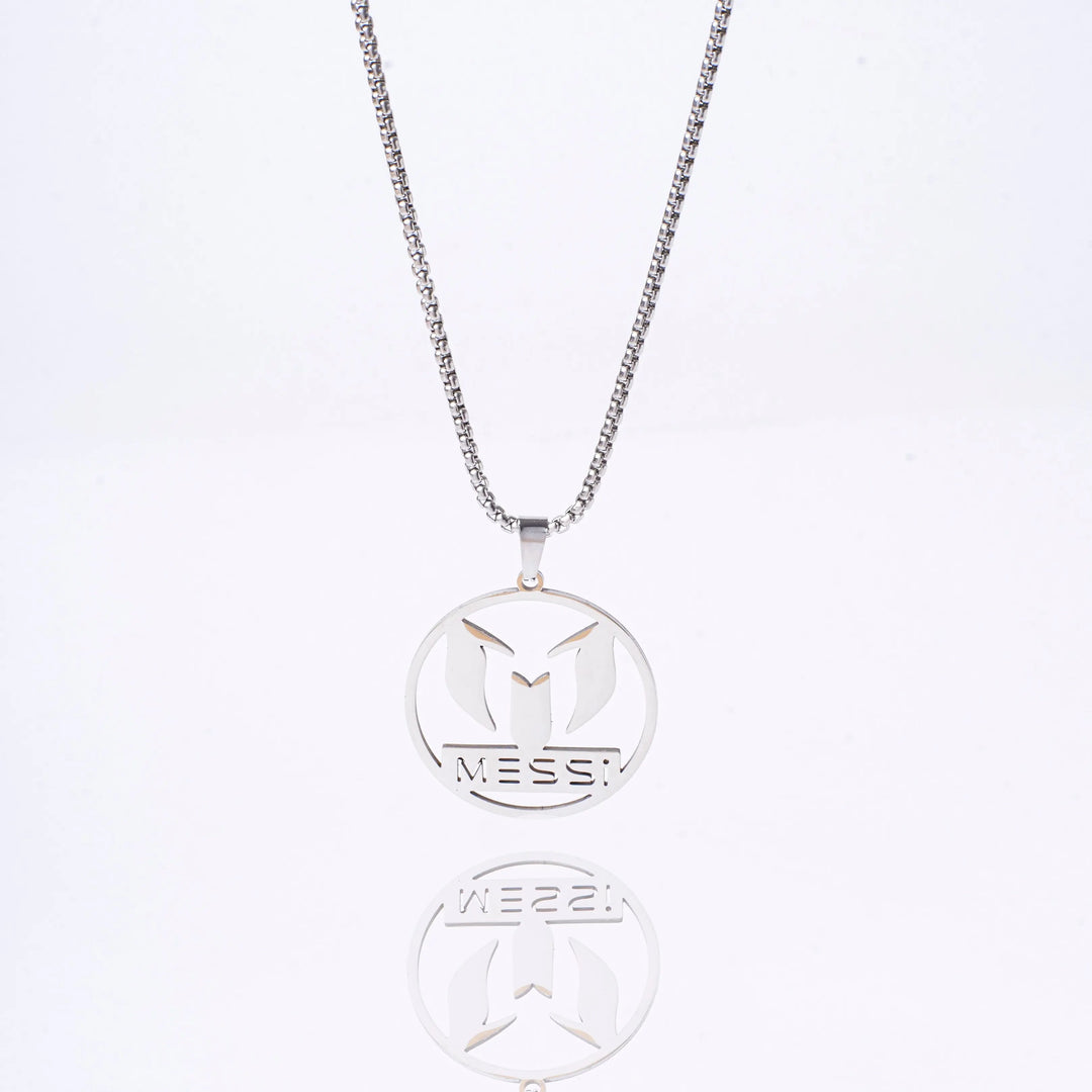 Messi Silver Pendant