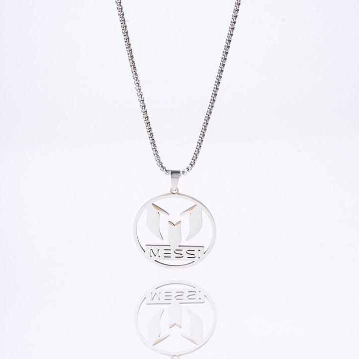 Messi Silver Pendant
