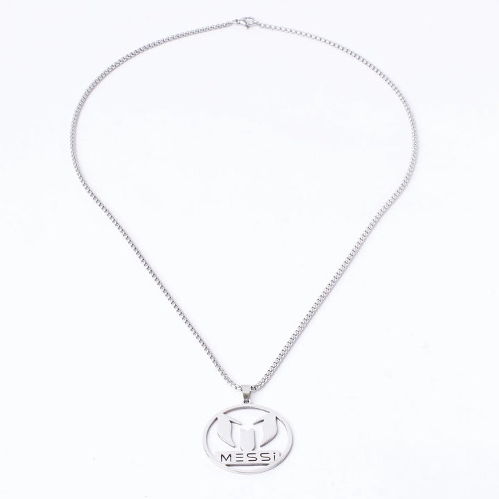 Messi Silver Pendant