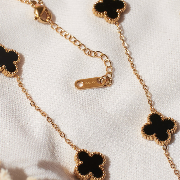 Midnight Clover Affair Jewellery Set