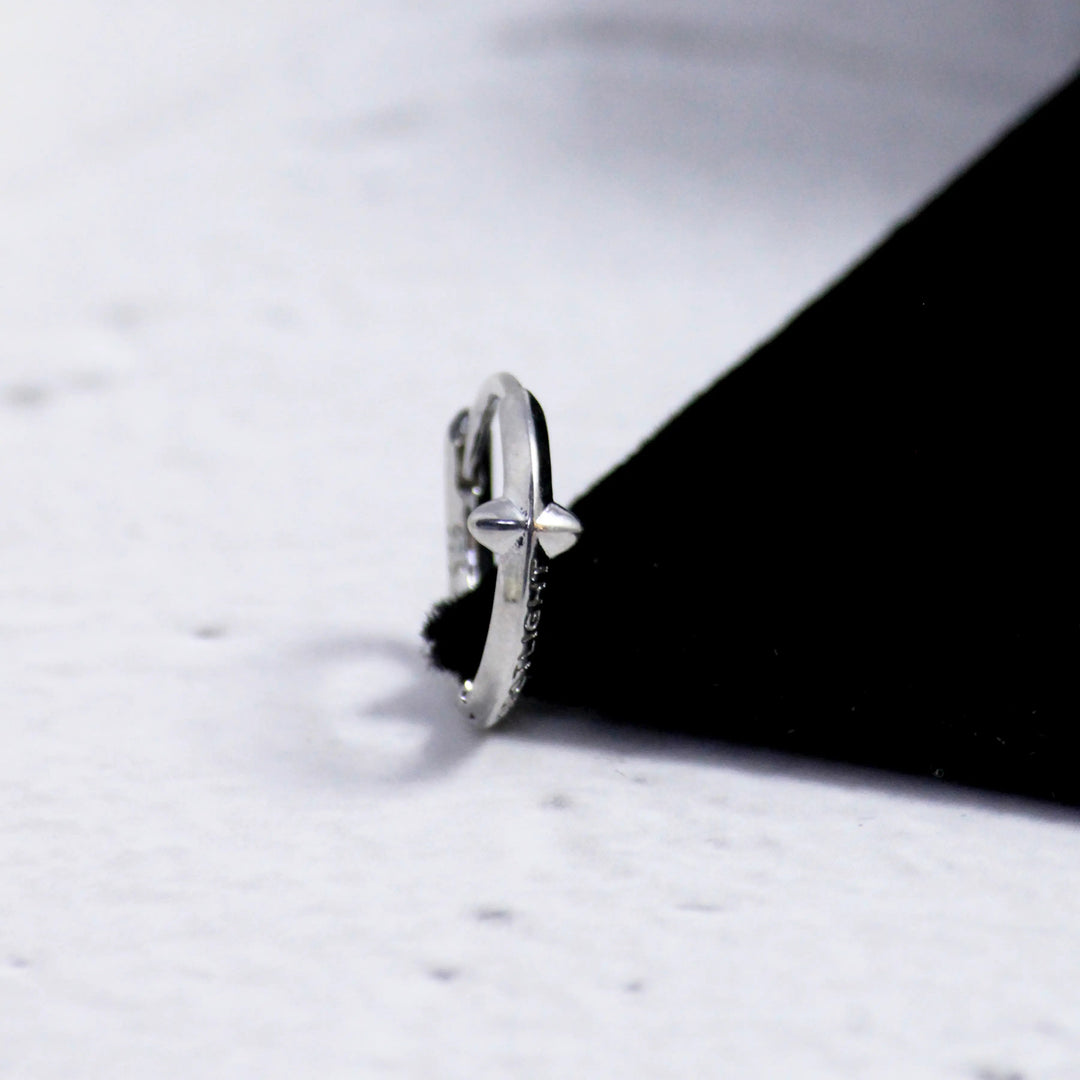 Minimalist Kpop Silver Earrings