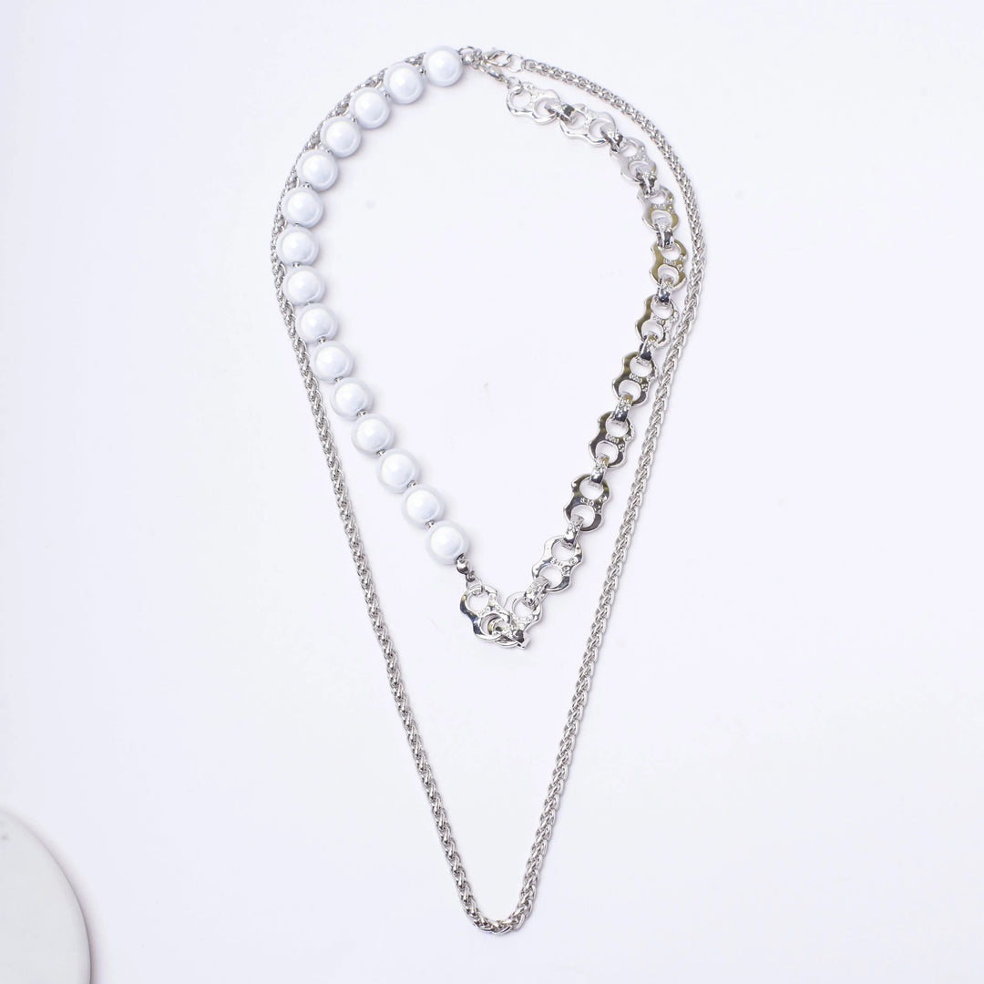 Mystic Moonstone Layered Chain
