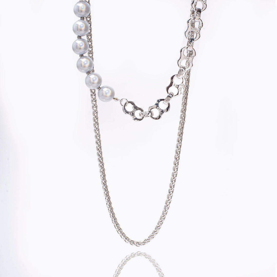 Mystic Moonstone Layered Chain