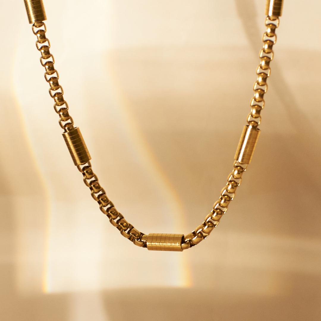 Molten Gold Necklace - Salty Accessories