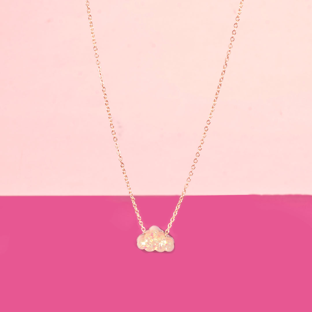 Dreamy Cloud Pendant Necklace - Salty Accessories