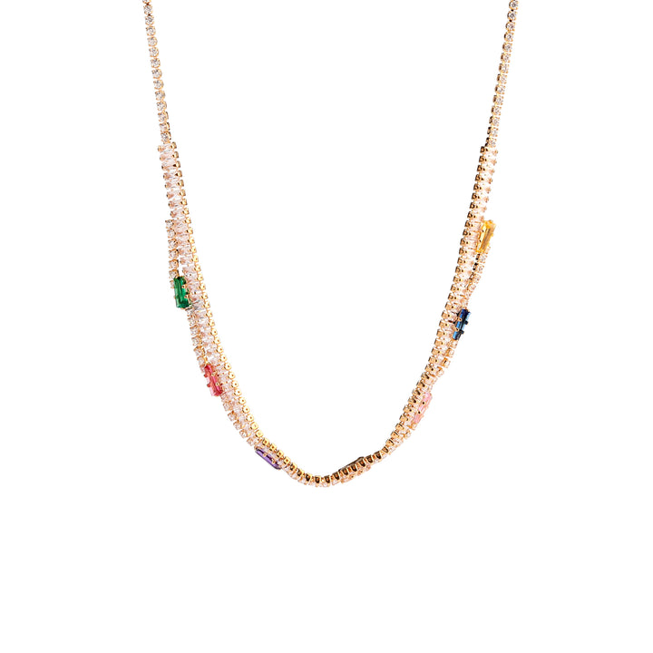 Gleaming Diamond Necklace