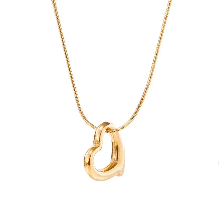 Swaying Heart Necklace
