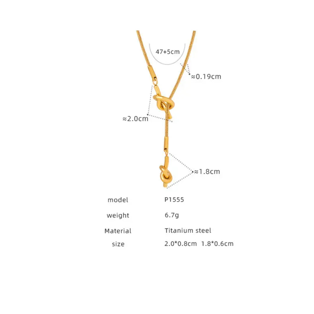 Sway & Slay Golden Necklace