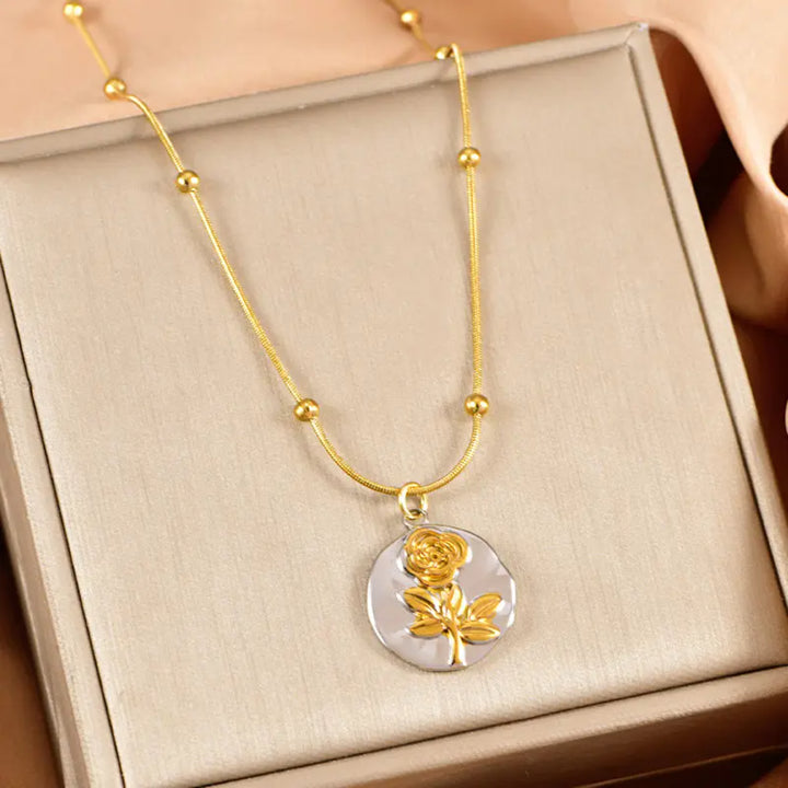 Gulaabo Gold Necklace