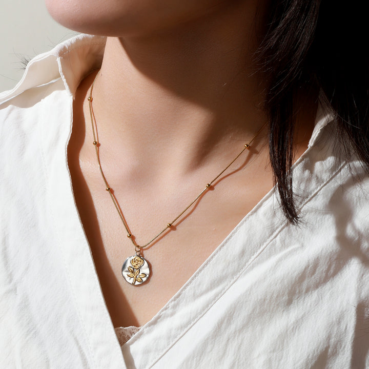 Gulaabo Gold Necklace