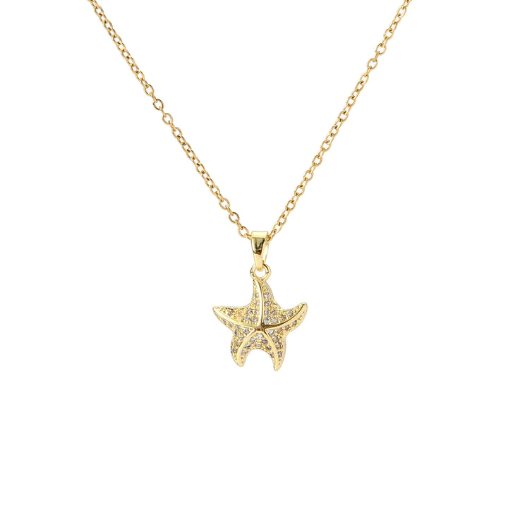 Star of the Sea Gold Necklace