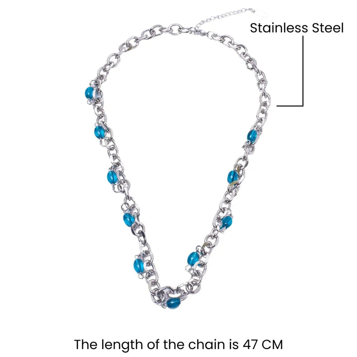 Nautical Blue Bead Chain