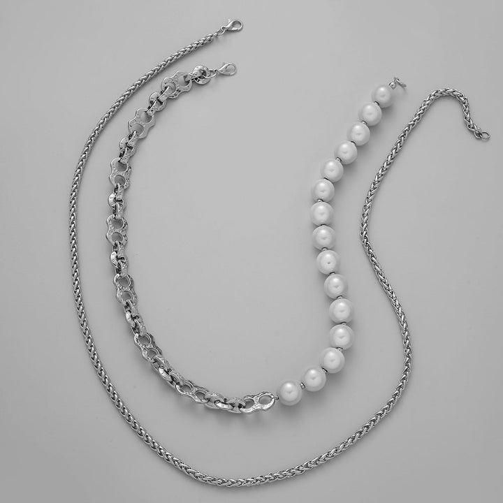 Mystic Moonstone Layered Chain