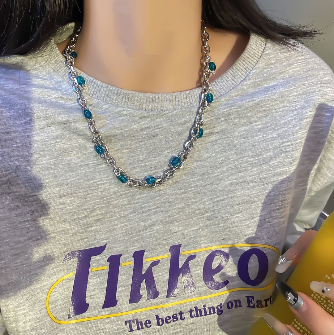 Nautical Blue Bead Chain