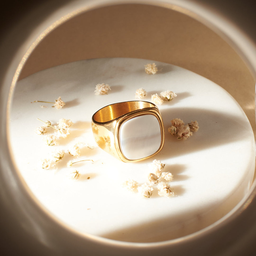 Opulent Odyssey Gold Men's Ring