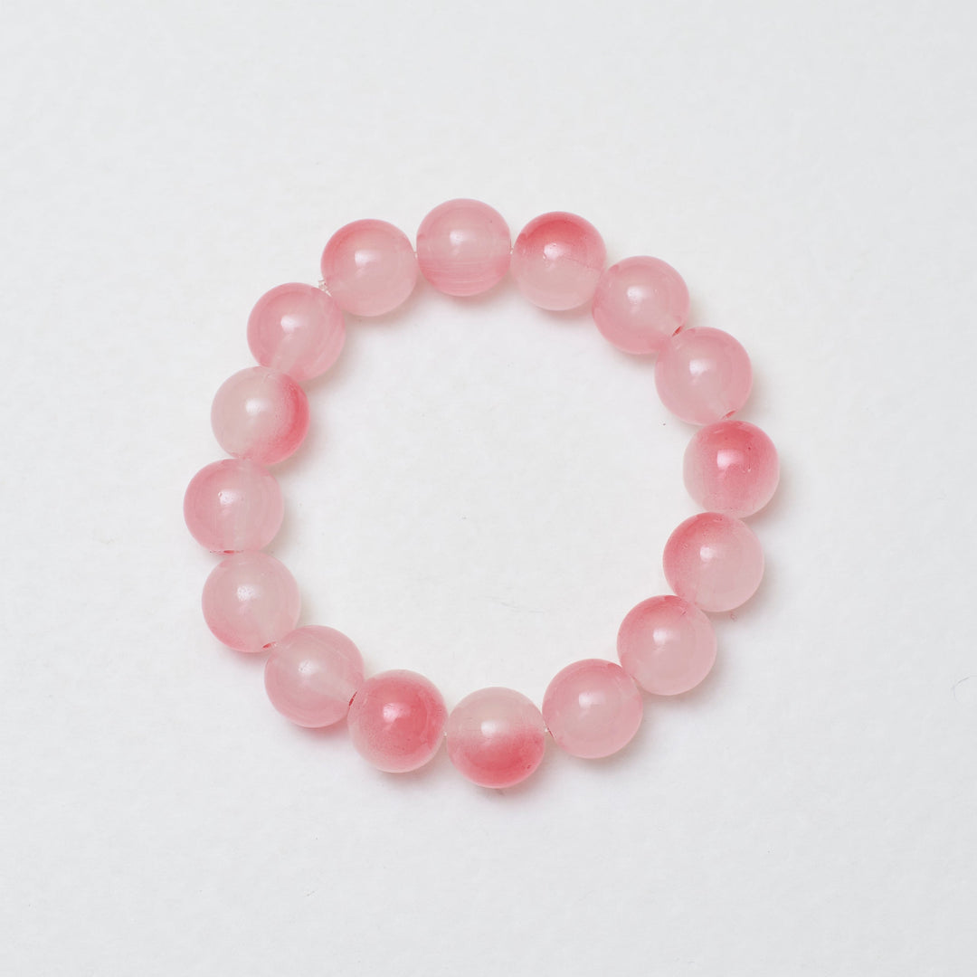 Peony Pink Beaded Band