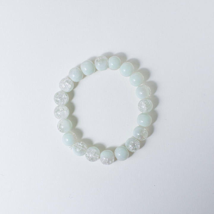 Precious Blue Stone Beaded Bracelet