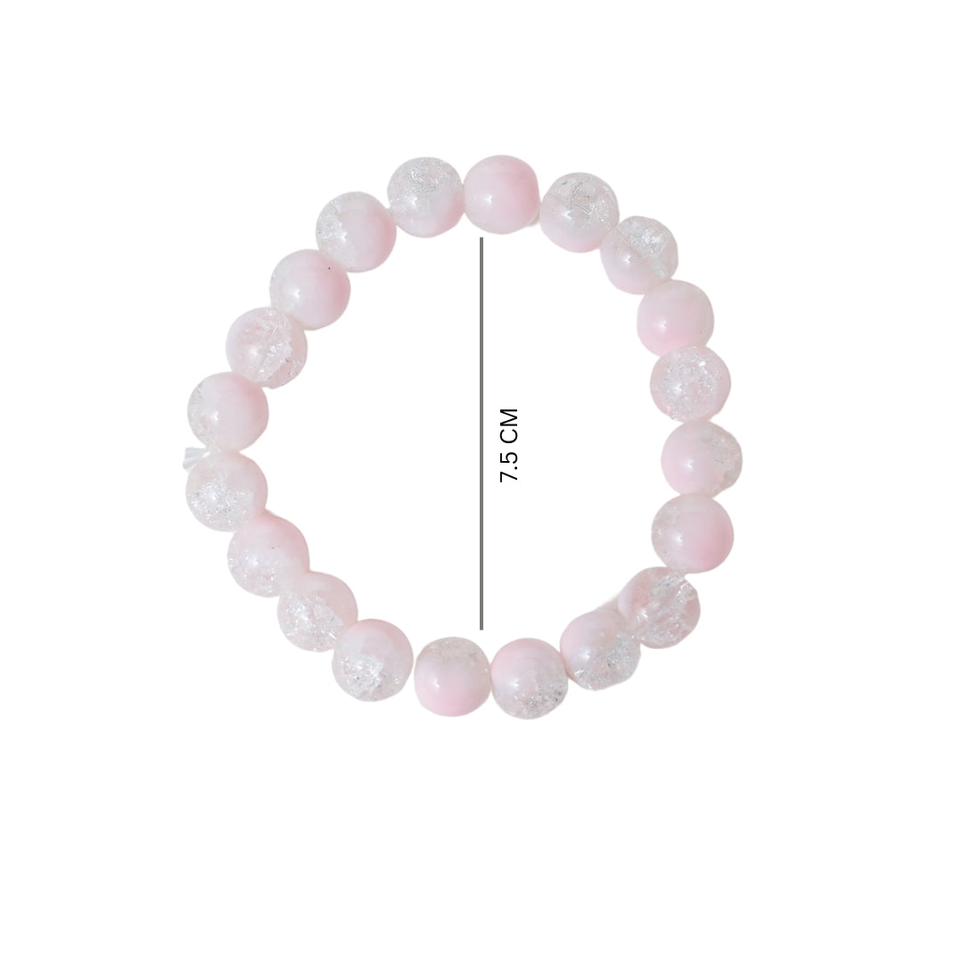 Pretty Pink Beaded Bracelet