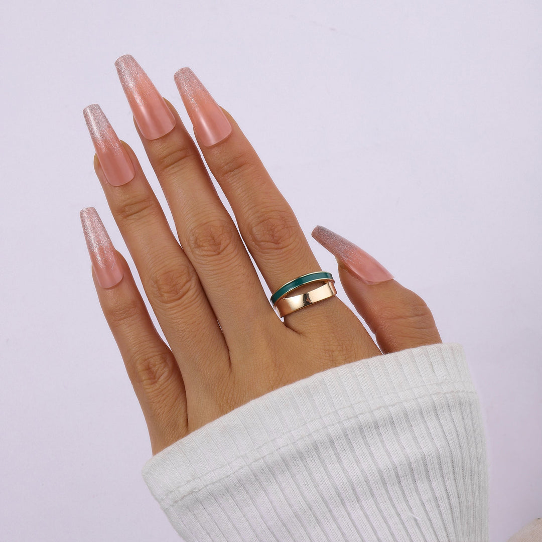 Rumi Enamel Gold Ring