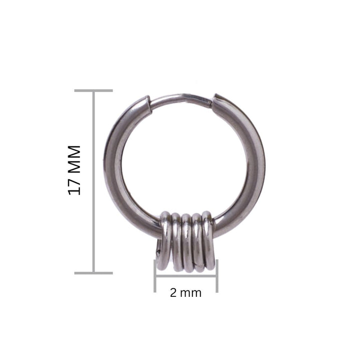 Silver Trendy Earrings