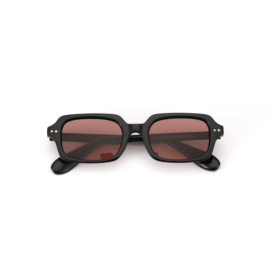 Jade Wink Pink Rectangular Sunglasses