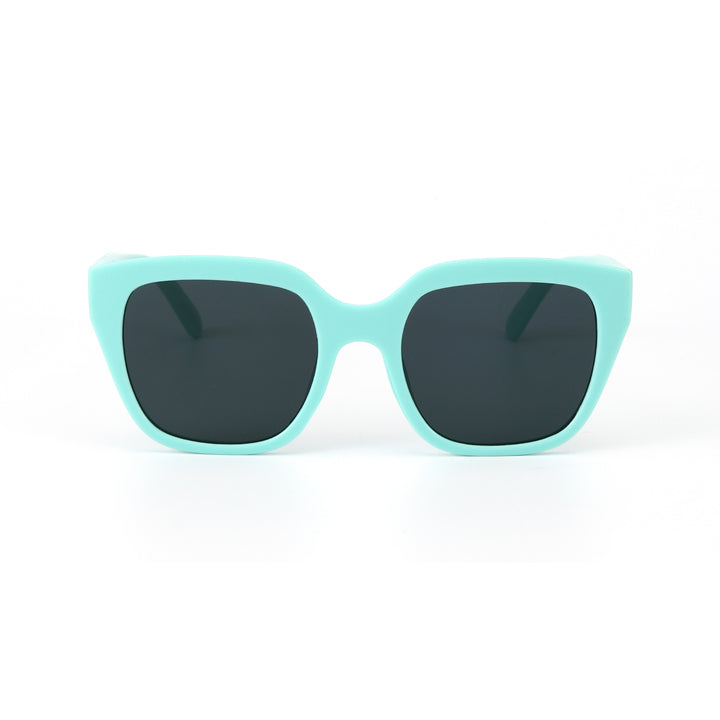 Coastal Chic Aqua Blue Frame Fashion Sunglasses for Girls