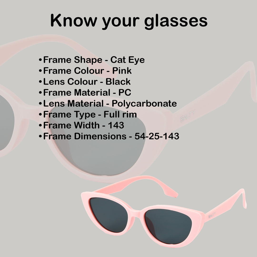 Barbie Inspired Pink Frame Oval Sunglasses for Girls