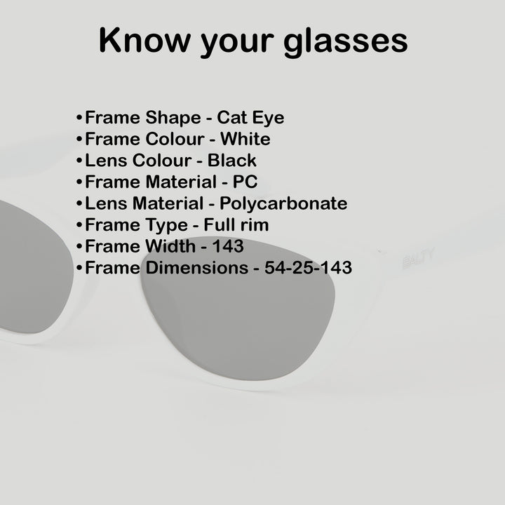 Kurt Cobain Inspired White Oval Sunglasses