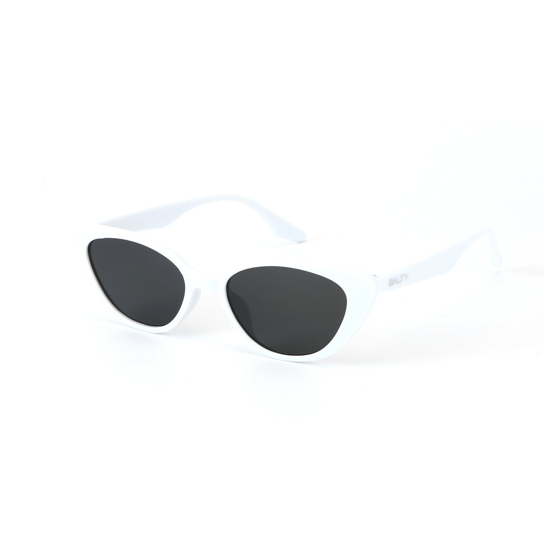 Kurt Cobain Inspired White Oval Sunglasses