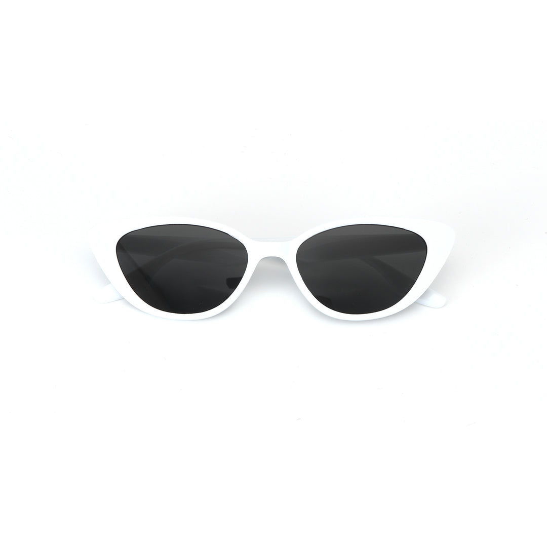 Kurt Cobain Inspired White Oval Sunglasses
