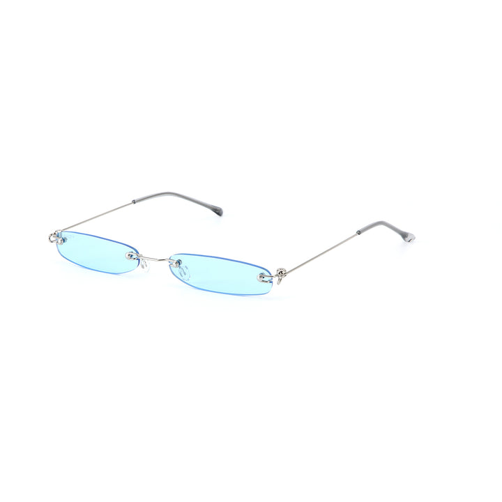 Kartik Aaryan Micro Sunglasses-Aqua