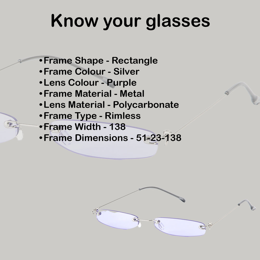 Kartik Aaryan Micro Sunglasses-Purple