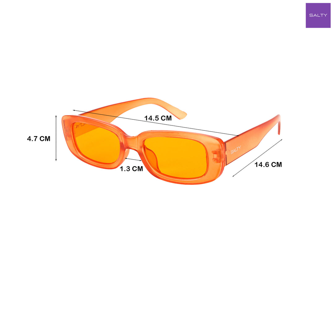 Tangerine Transparent Trendy Orange Shades