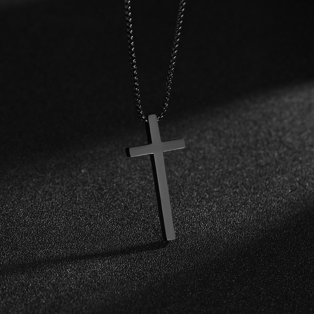 Sacred Crossroads Necklace - Black Salty Alpha