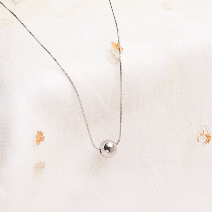 Dream Ball Silver Necklace