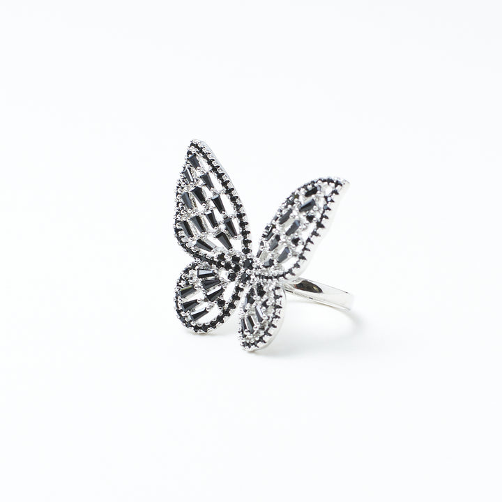 Lunar Butterfly Bliss Ring