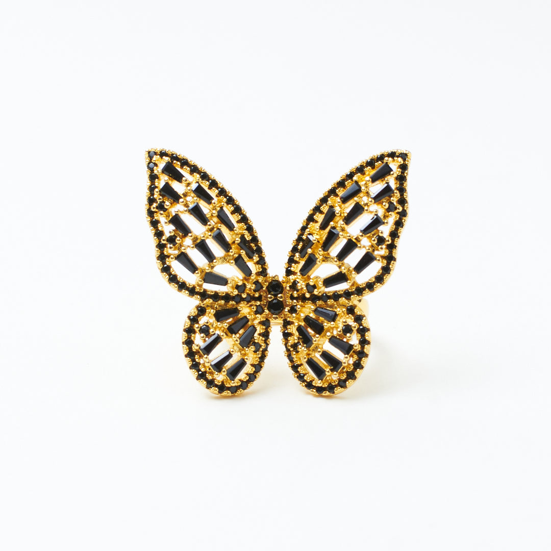 Serene Butterfly Bliss Ring