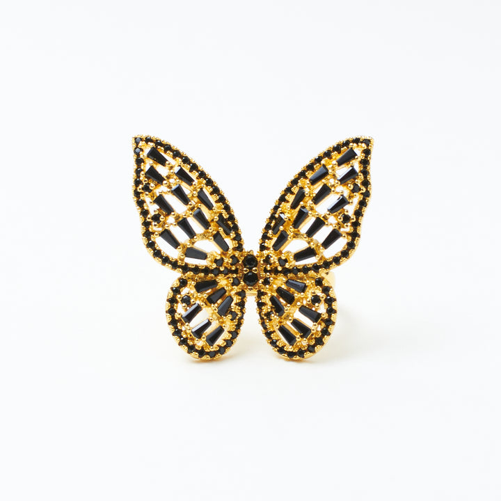 Serene Butterfly Bliss Ring