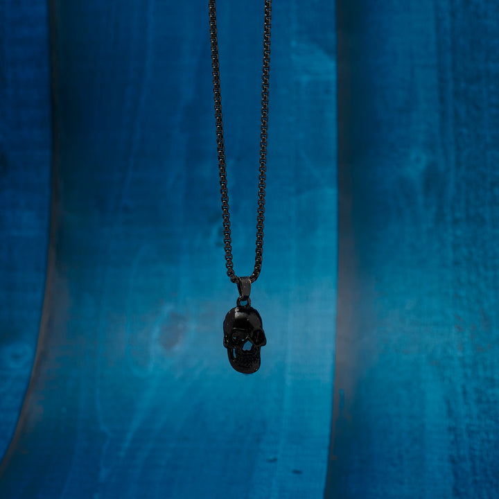 Night King Black Skull Pendant