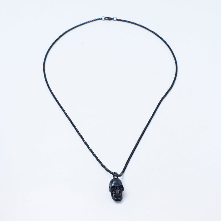 Night King Black Skull Pendant