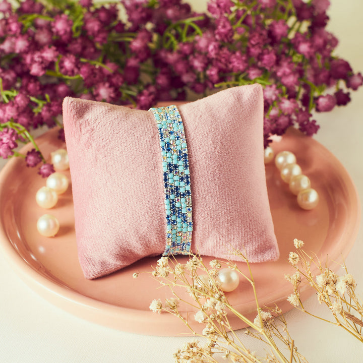 Cerulean Sky Stretchable Bands (Set of 5)