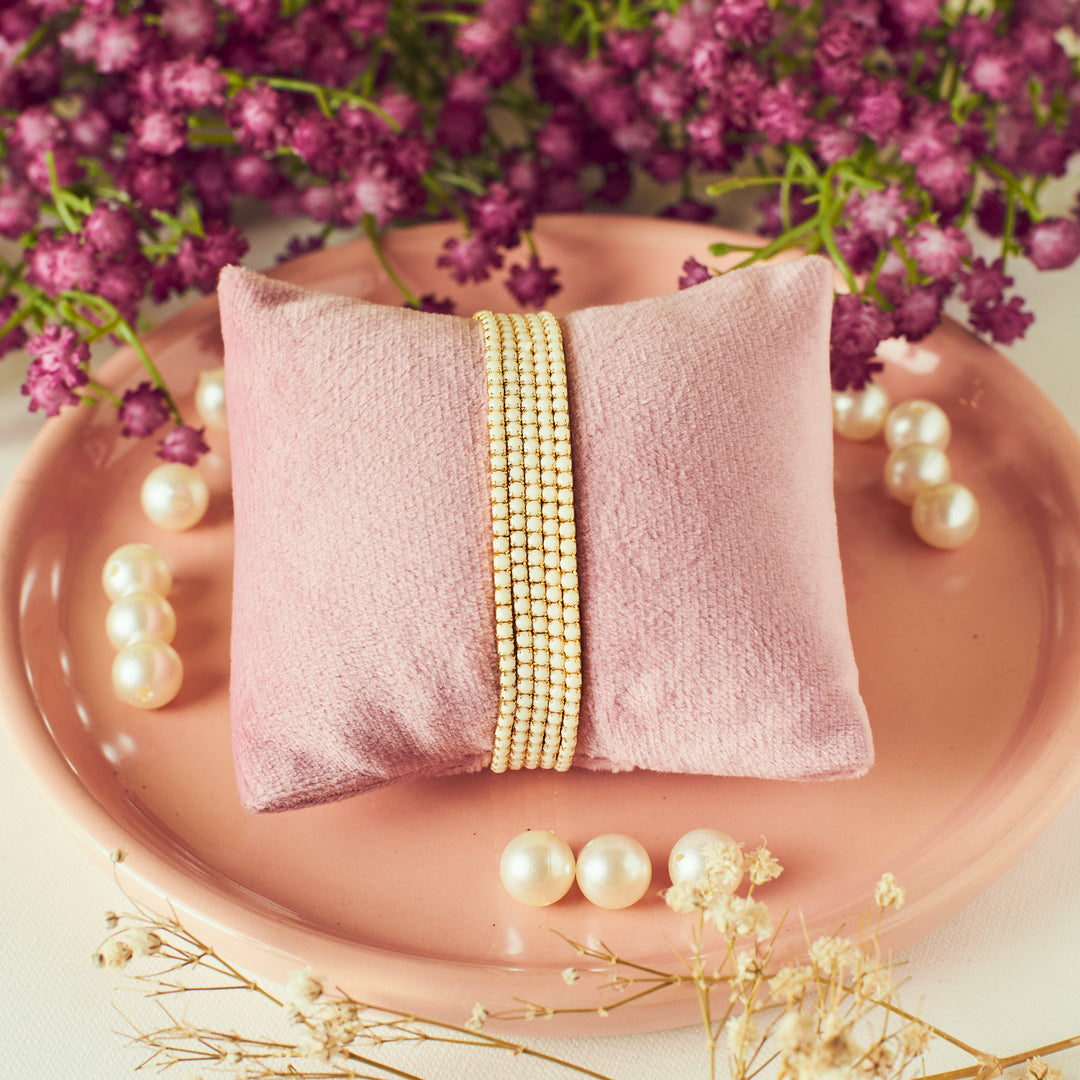 Pearl Glow Stretchable Bands (Set of 5)