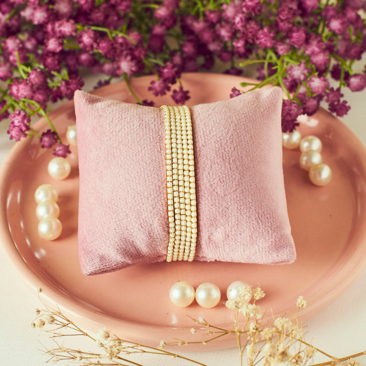 Pearl Glow Stretchable Bands (Set of 5)