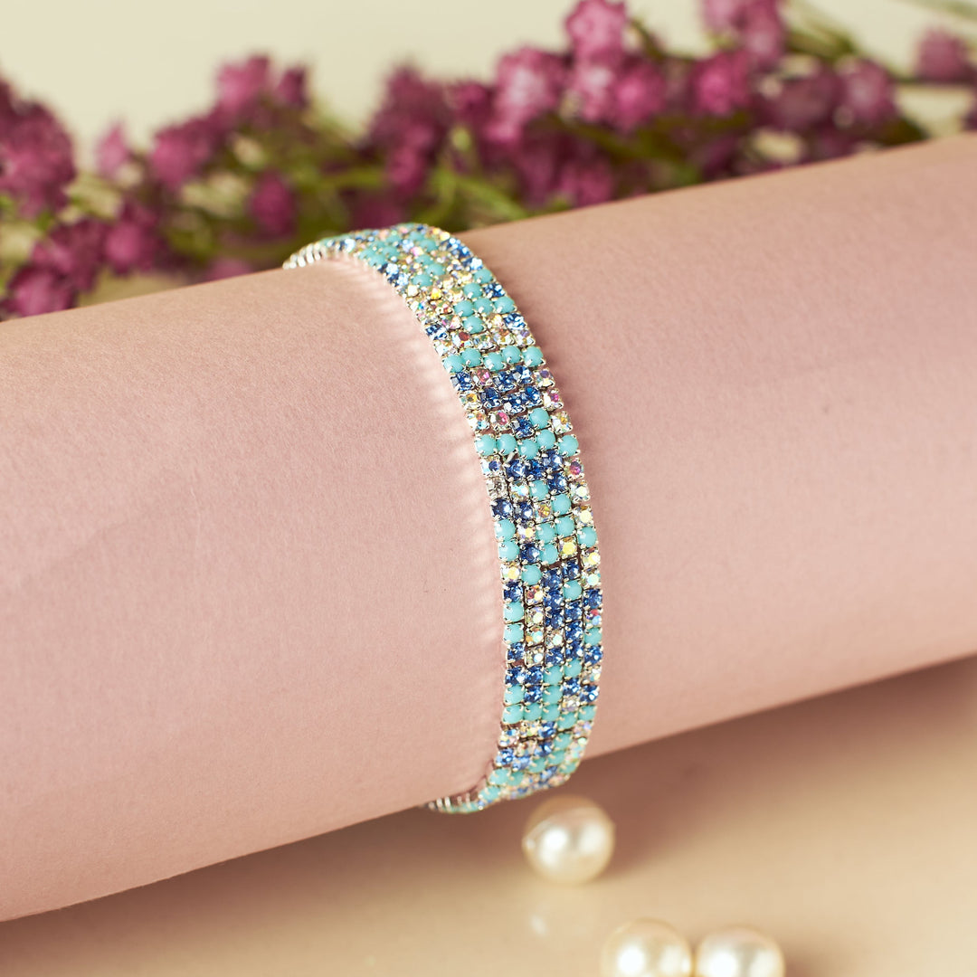Cerulean Sky Stretchable Bands (Set of 5)