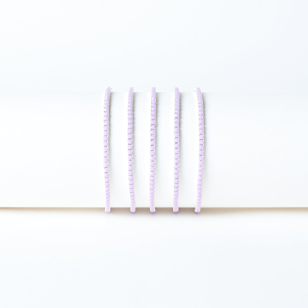 Orchid Stretchable Bands (Set of 5)