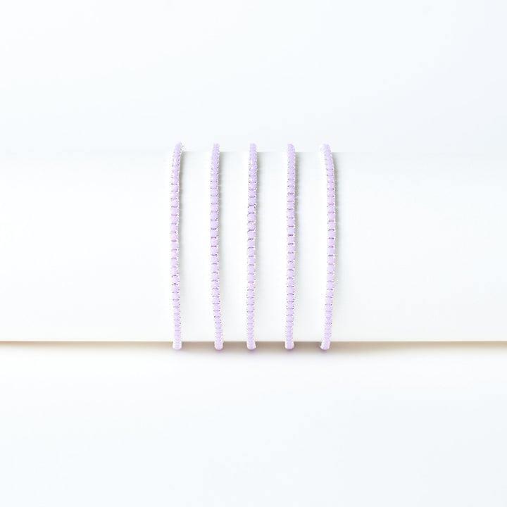 Orchid Stretchable Bands (Set of 5)